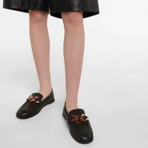NWT Mahe loafers See By Chloé Leather Black Size 10.5 US/ 42 EU