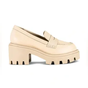 NWT SCHUTZ Viola Tractor Flat in Eggshell Size 8B