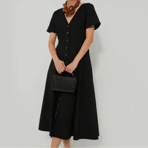 NWT Tuckernuck Black Kate Maxi Dress