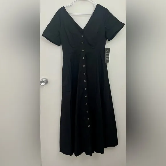 NWT Tuckernuck Black Kate Maxi Dress