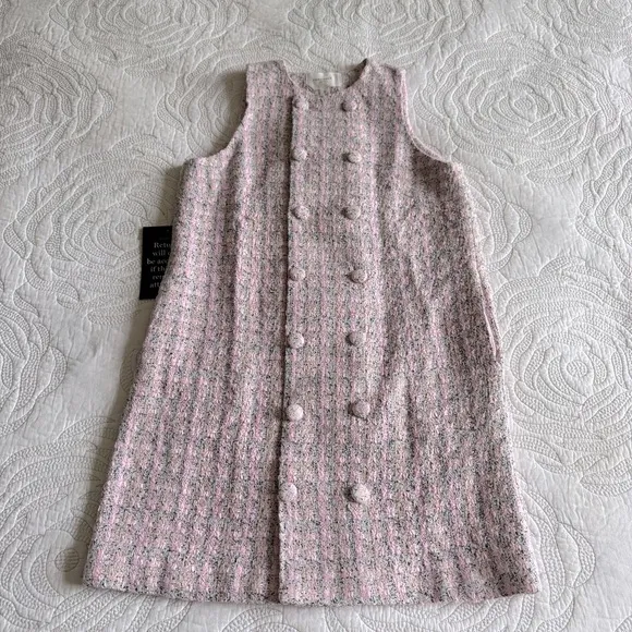 NWT - Tuckernuck - Pomander Place - Peony Tweed Bianca Dress