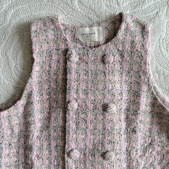 NWT - Tuckernuck - Pomander Place - Peony Tweed Bianca Dress