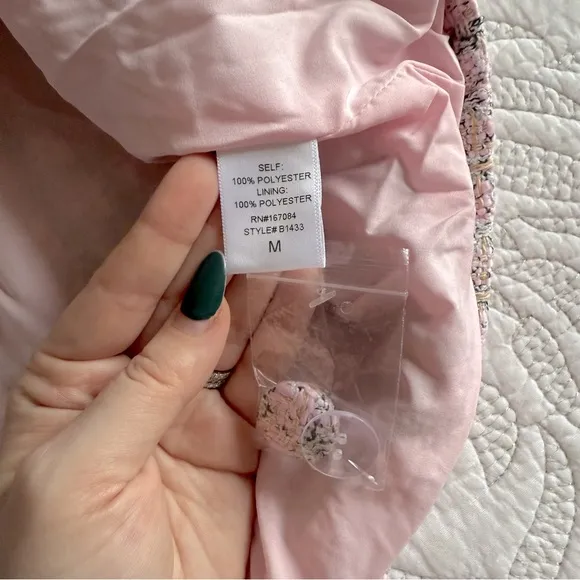 NWT - Tuckernuck - Pomander Place - Peony Tweed Bianca Dress