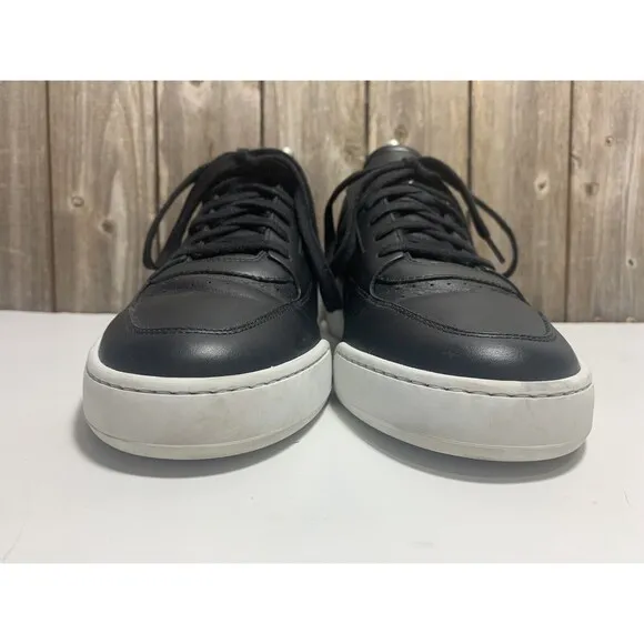 Oliver Cabell Leather Court Sneakers EU 39 Mens Size 6 Black Made in Italy