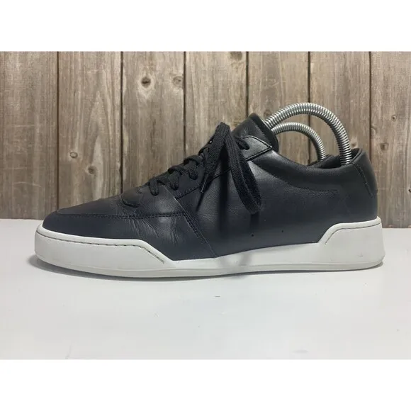 Oliver Cabell Leather Court Sneakers EU 39 Mens Size 6 Black Made in Italy
