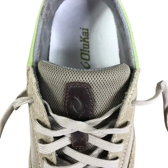 OLUKAI Punini Men's Everyday Sneaker 8.5 Slip On Folded Down Travel Comfort NWOB