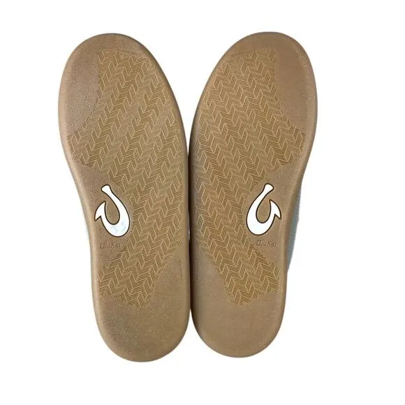OLUKAI Punini Men's Everyday Sneaker 8.5 Slip On Folded Down Travel Comfort NWOB