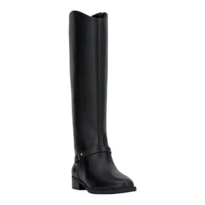 On 34th Women's Firesse Wide Calf Riding Boots Black Size 8 1/2