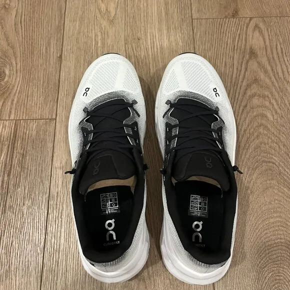 ON MEN'S CLOUDTILT RUNNING ATHLETIC SNEAKERS - BLACK &amp; IVORY - NWT