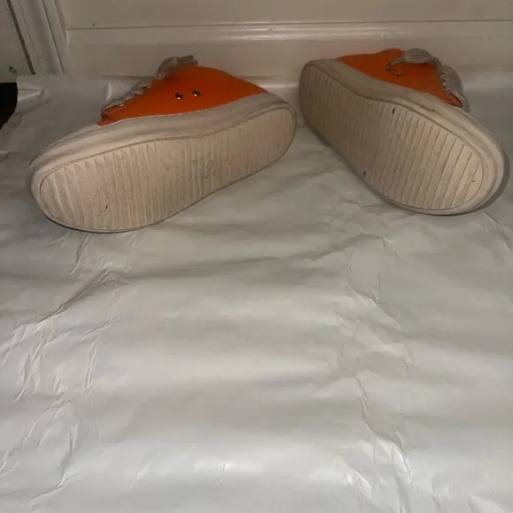 Orange Kids Sneakers