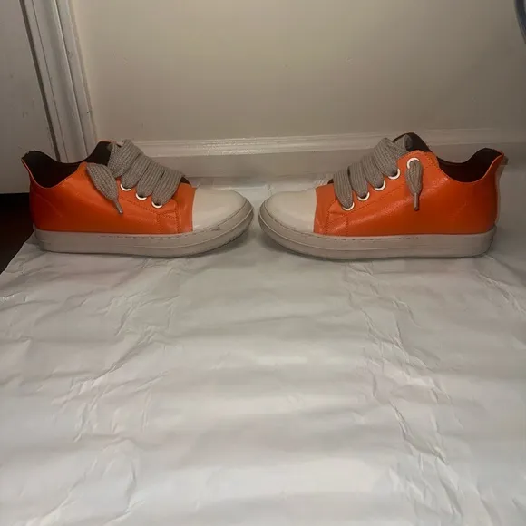 Orange Kids Sneakers