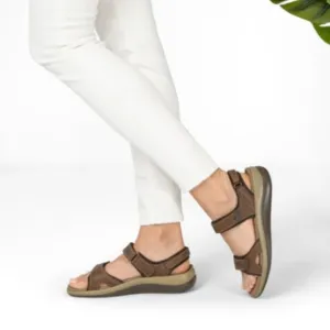Ortho Feet Wide Comfort Velcro Sandals