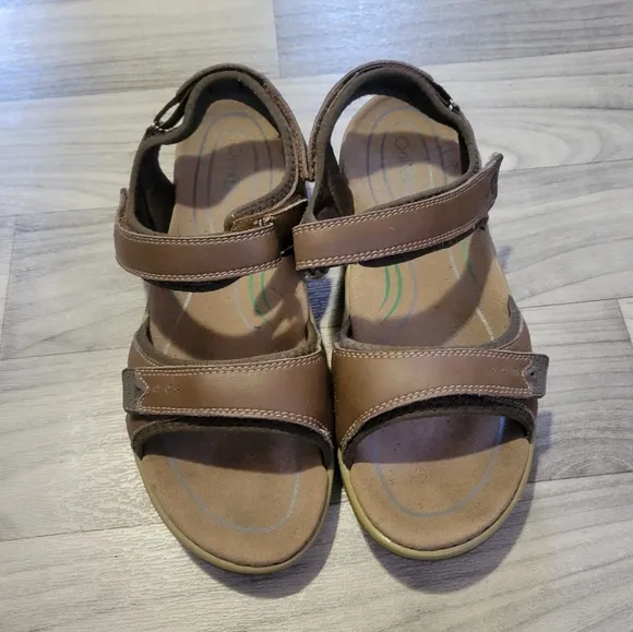 Ortho Feet Wide Comfort Velcro Sandals