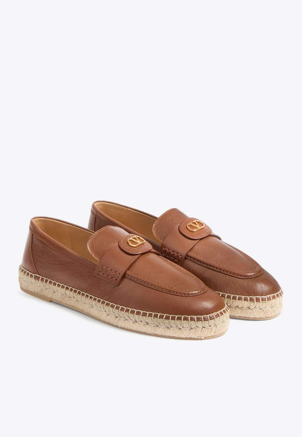 Palm Avenue Calf Leather Espadrilles
