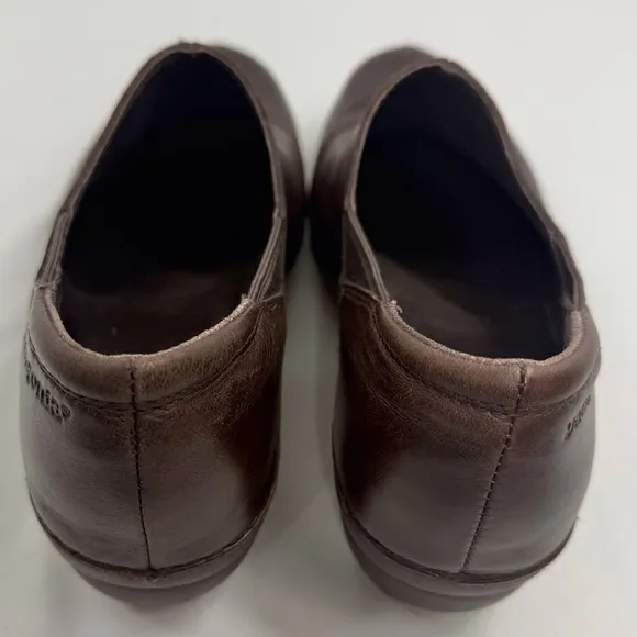 Patagonia BETTER Clog Deep Espresso Leather Slip On Low Heel Loafers