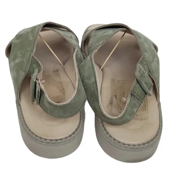 PAUL GREEN HERB NUBUK Sandals