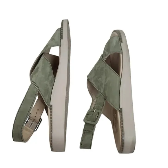 PAUL GREEN HERB NUBUK Sandals