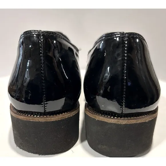 Paul Green Samone Black Patent Leather Loafers