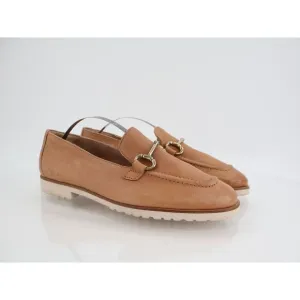 Paul Green Womens Shay Bit Loafers Size 7.5 US / 5 UK Leather Tan Slip On
