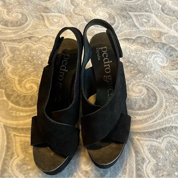 Pedro Garcia Suede  wedges