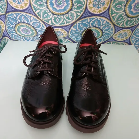 Pepe Menargues Molded Sole Patent Leather Loafers