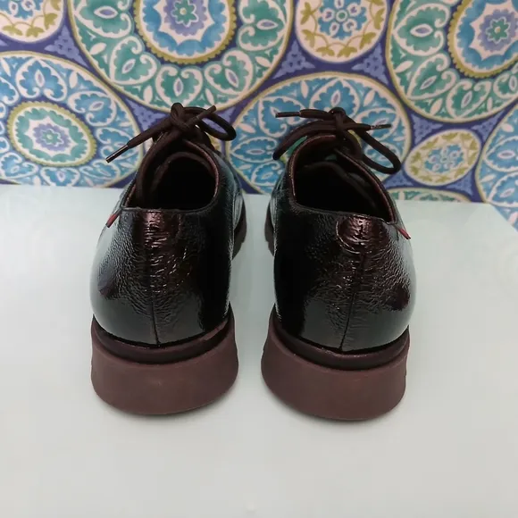 Pepe Menargues Molded Sole Patent Leather Loafers