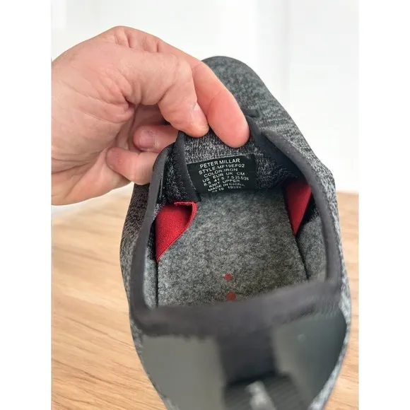 Peter Millar Hyperlight Glide Sneakers - Iron Gray - Men's Size 8.5 (NWOT)