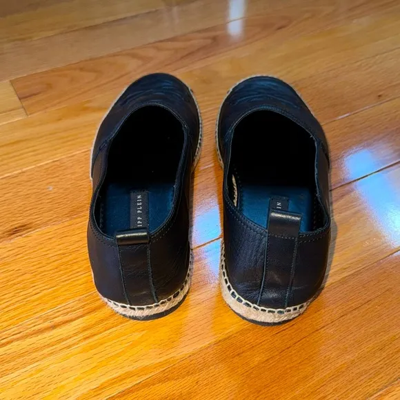 Philipp Plein Skull embossed espadrilles