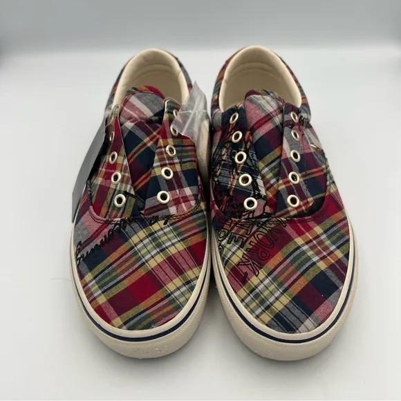 Polo Ralph Lauren Plaid Mens Sneakers