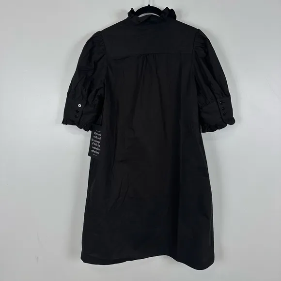 POMANDER PLACE Black Gracelyn Mini Dress