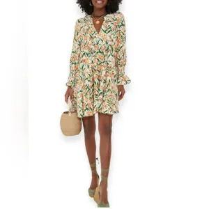 Pommander Place Kenzie Long Sleeve Floral Dress