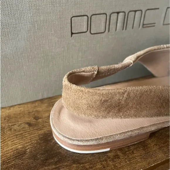Pomme D’or slingback flat.