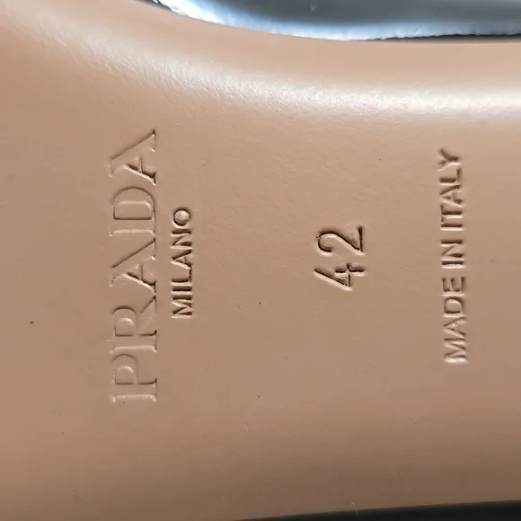 Prada Black and Brown Leather Loafers with Bow Detail
