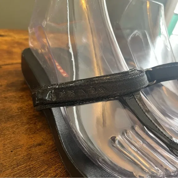 Prada Black Sandals