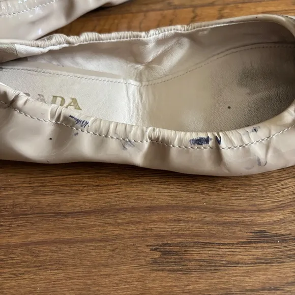 PRADA BOW BALLERINA FLAT