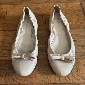 PRADA BOW BALLERINA FLAT