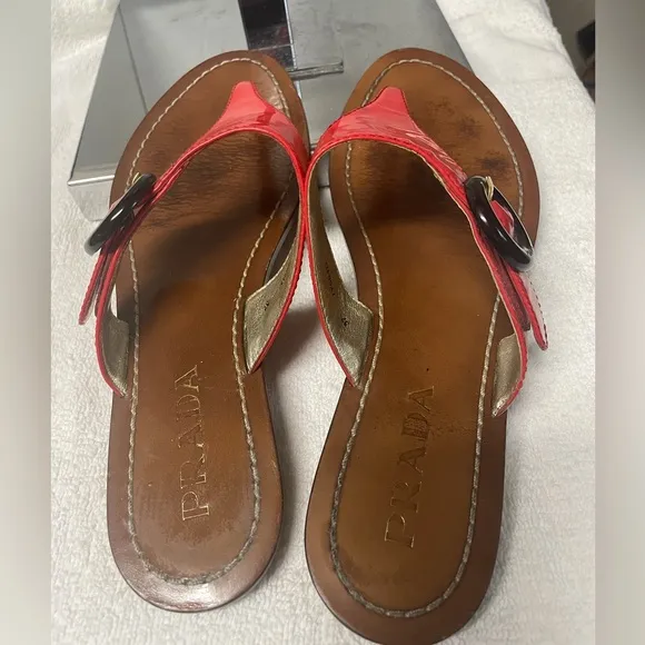 Prada Thong Sandals