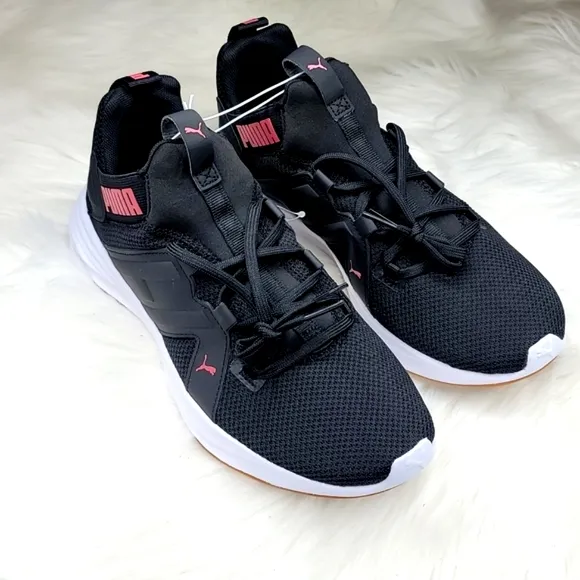 PUMA Contempt Demi Cross Trainer Sneakers Run Train Performance Black Mauvewood