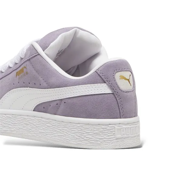 Puma Suede Sneakers - Purple and White