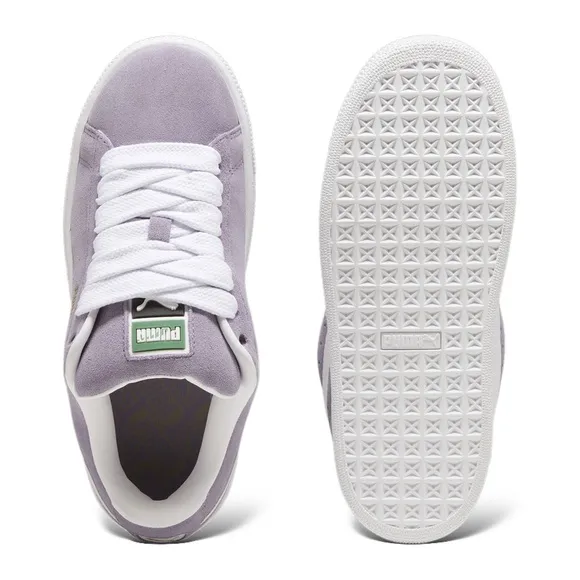 Puma Suede Sneakers - Purple and White