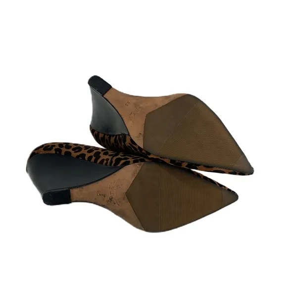 Rachel Roy ALEXX Natural Multi Calf Hair Leather Ankle Boots 9.5