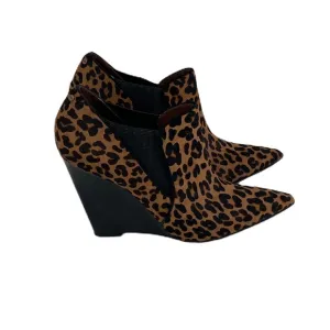 Rachel Roy ALEXX Natural Multi Calf Hair Leather Ankle Boots 9.5