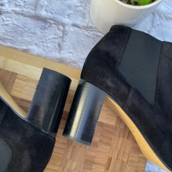 Rag &amp; Bone Aslen Black Suede Boots Booties size 38