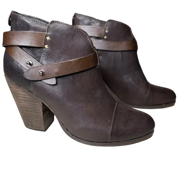 Rag &amp; Bone Harrow Ankle Boots. Size 41