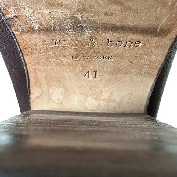 Rag &amp; Bone Harrow Ankle Boots. Size 41