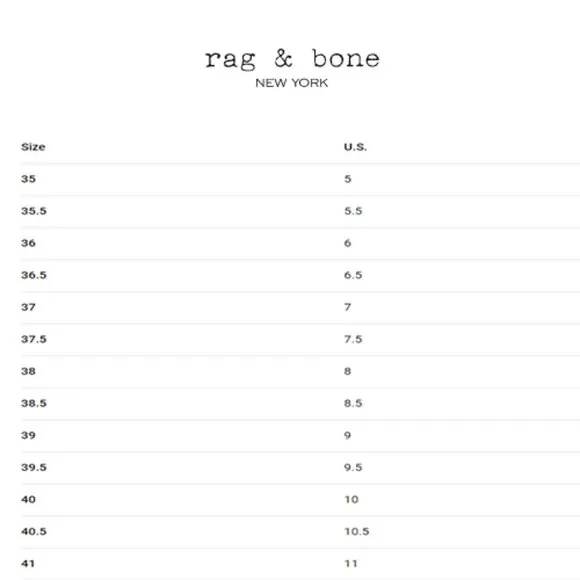 Rag &amp; Bone Newbury Back Zip Ankle Boots 8.5
