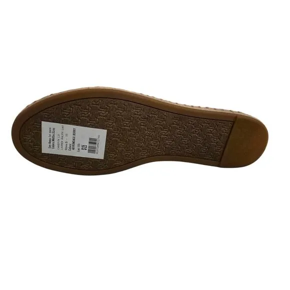 Ralph Lauren Cameron Logo Slip-On Espadrille Flats in Rose Size 7