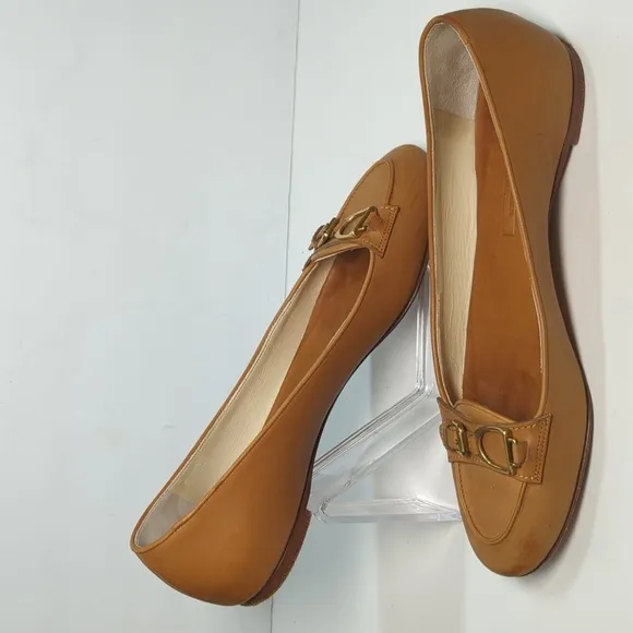 Ralph Lauren collection equestrian stirrup flat driving loafer women's size 8.5