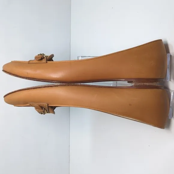 Ralph Lauren collection equestrian stirrup flat driving loafer women's size 8.5