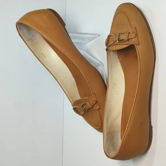 Ralph Lauren collection equestrian stirrup flat driving loafer women's size 8.5